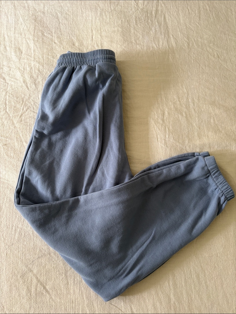 H&M Relaxed Sweatpants in Slate Blue